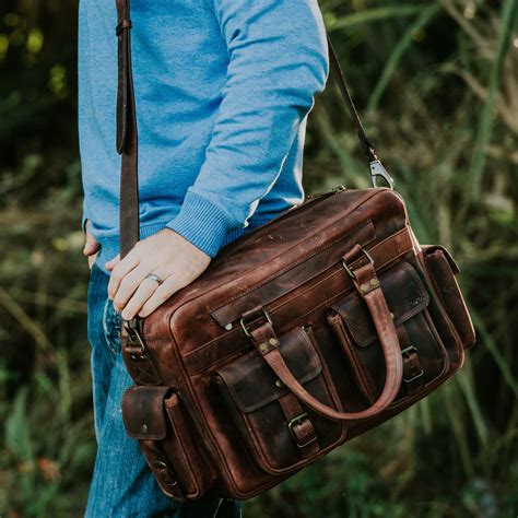 leather flight bags for pilots